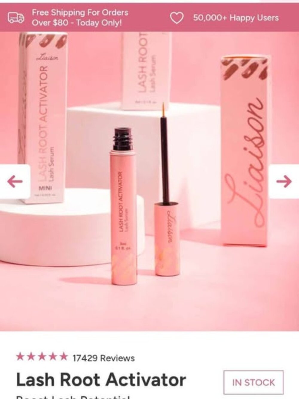Liaison Lash Bond
